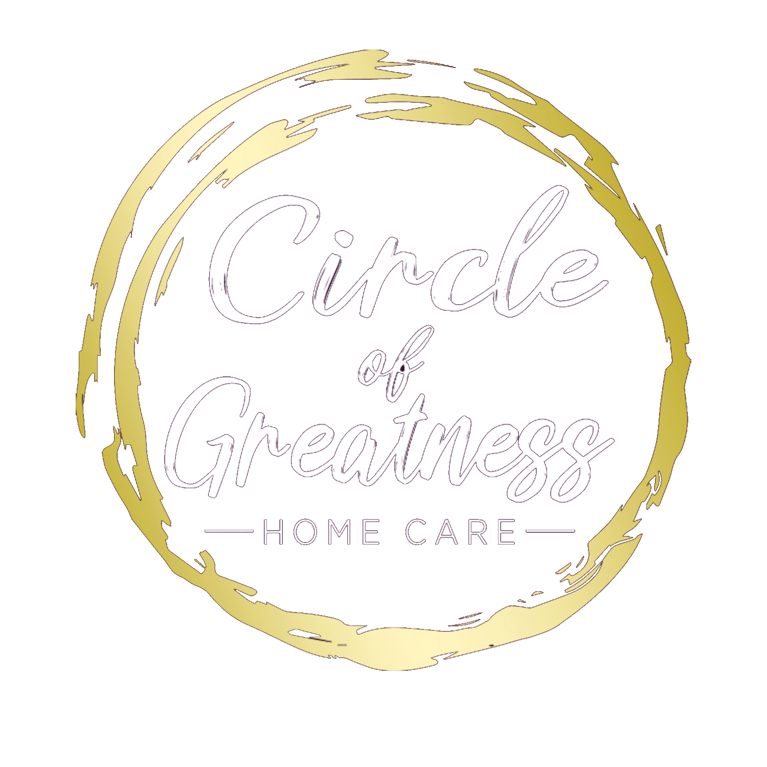 THI IS THE LOGO IMAGE FOR CIRCLE OF GREATNESS HOME CARE OF ATLANTA, GA.